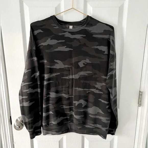 Athleta Studio to Street Camo Sweatshirt - Picture 2 of 3